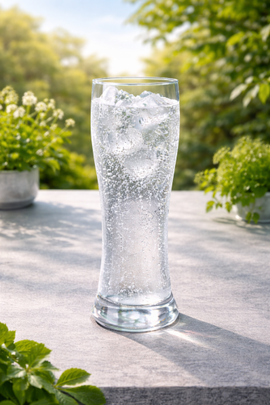 Mineralwasser mit Kohlensäure