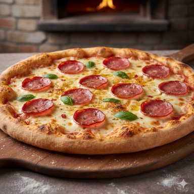 Salami - Käse Pizza